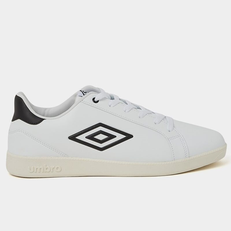 Umbro Broughton III Ανδρικά Sneakers Λευκά με Μαύρο (40370U-FSD)_0