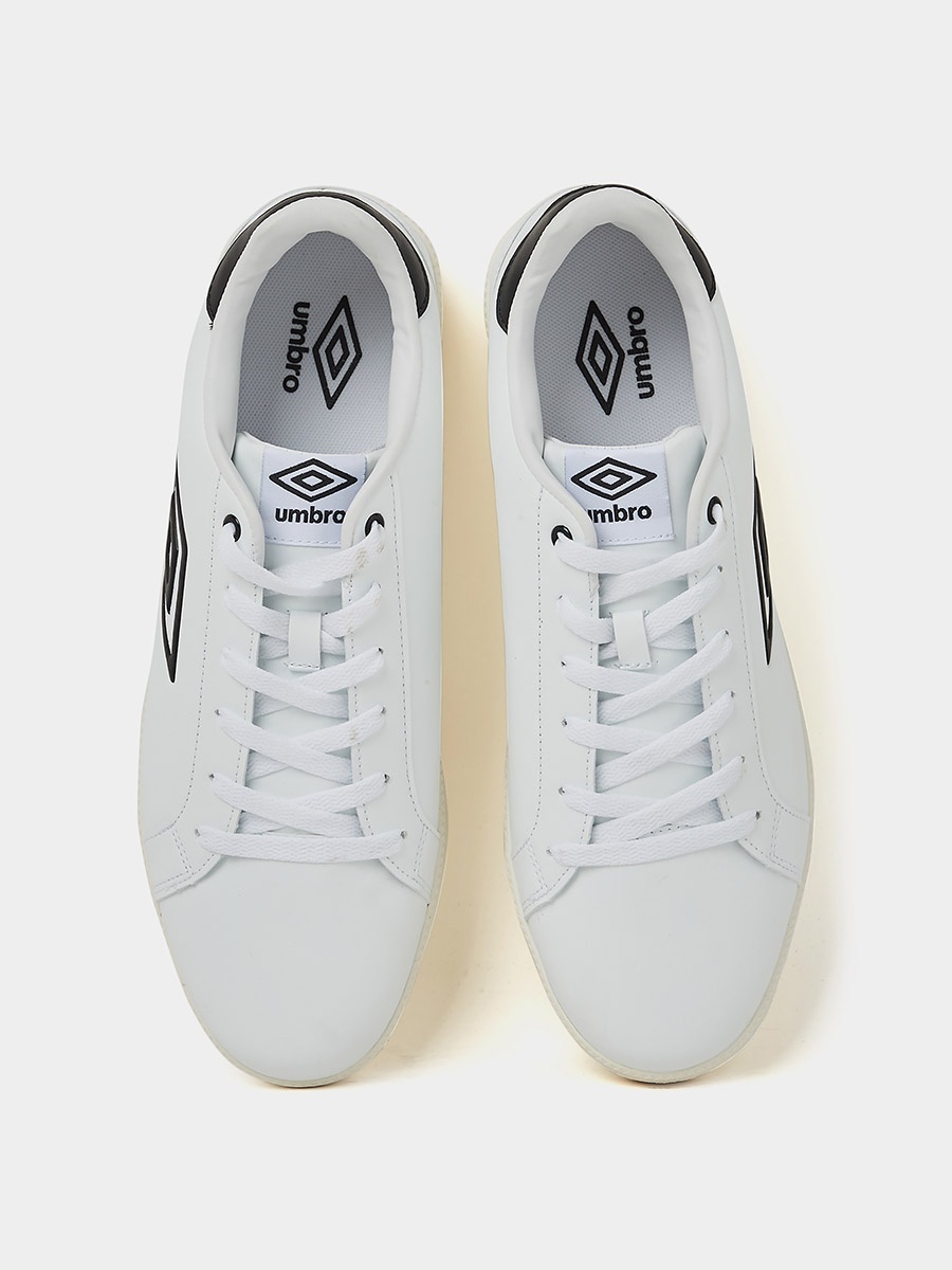 Umbro Broughton III Ανδρικά Sneakers Λευκά με Μαύρο (40370U-FSD)_3