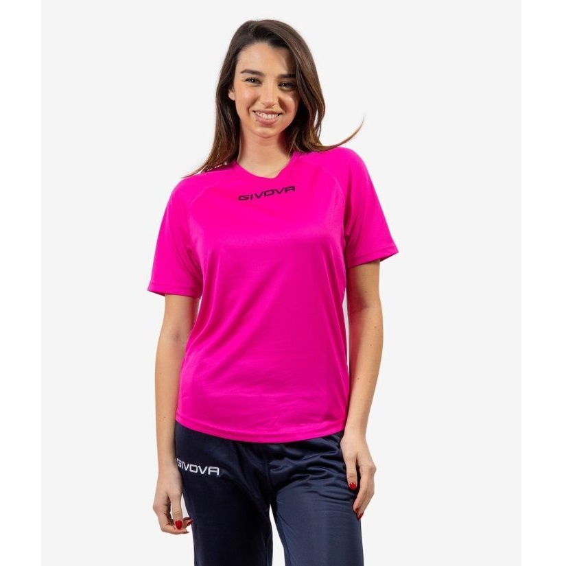 Givova One Αθλητικό T-shirt Φούξια (MAC01-0006)_2