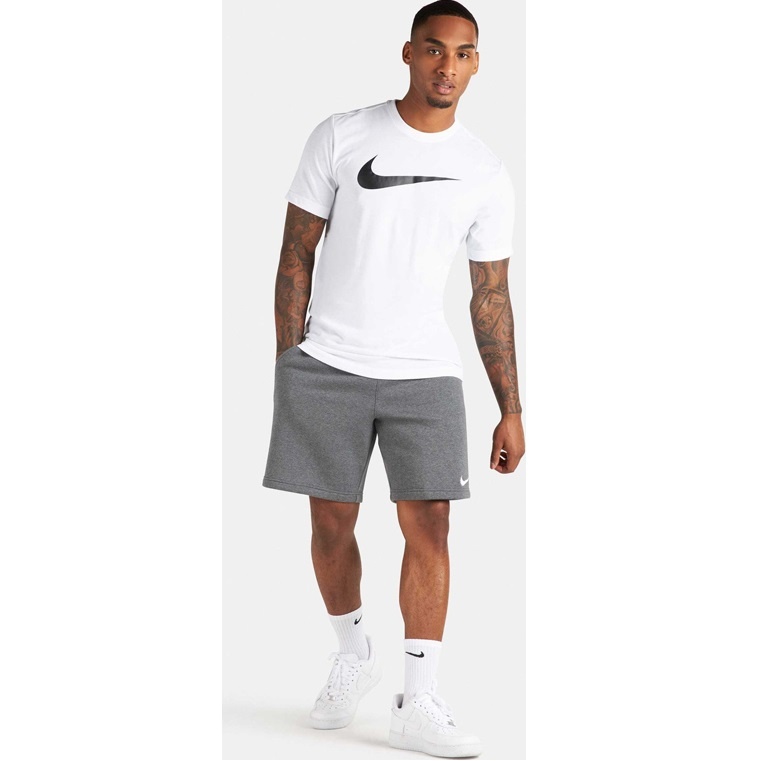 Nike Team Park 20 Αθλητική Ανδρική Βερμούδα Γκρι (CW6910-063)_2