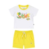 Energiers Βρεφικό Σετ 2 Τεμάχια Με Τύπωμα Για Αγόρι Κίτρινο (11-224460-0)_0