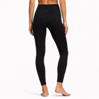 WOMEN'S RUNNING TIGHTS 8/8 B52008-BLACK - Image 2
