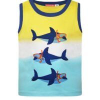 Energiers Παιδικό Σετ με Σορτς Καλοκαιρινό 2τμχ Μπλε Sharks_1