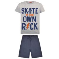 Energiers Παιδικό Σετ με Σορτς Καλοκαιρινό 2τμχ Γκρι (13-223012-0) Navy_0