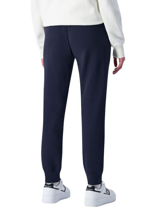 Champion Γυναικείο παντελόνι  Μπλε Rib Cuff Pants (114907-BS501)_4