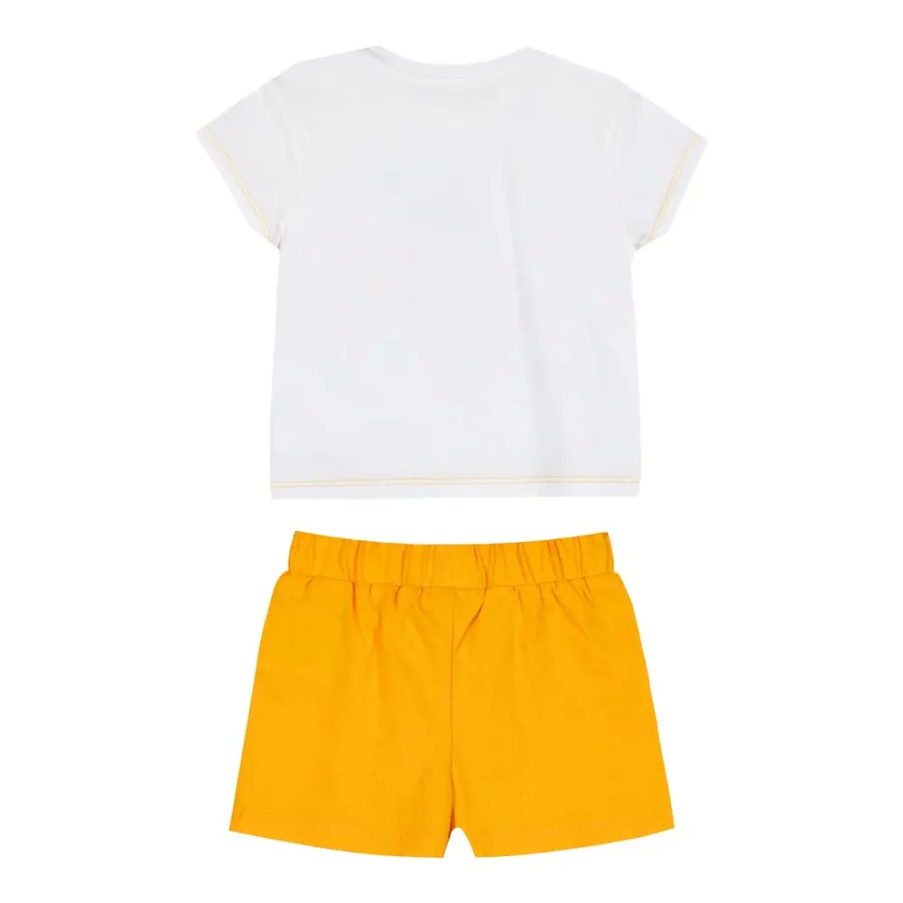 Energiers Βρεφικό Σετ με Σορτς Καλοκαιρινό 2τμχ για Κορίτσι Μουσταρδί (14-224423-0-029)_2