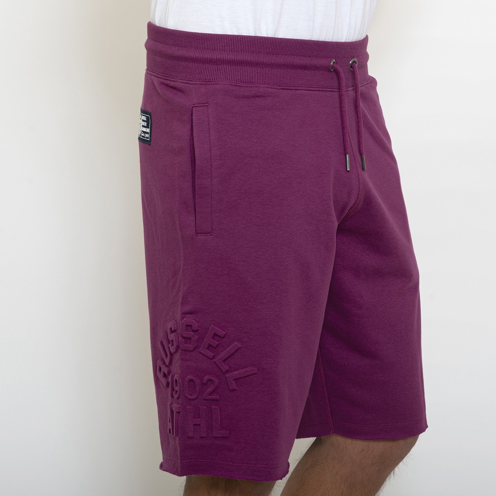 Russell Athletic Αθλητική Ανδρική Βερμούδα Magenta Μωβ (A3-061-1-673)_1
