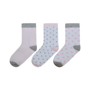 Energiers Σετ 3 Ζευγάρια Κάλτσες Πουά Πολύχρωμο (40-0206)_0