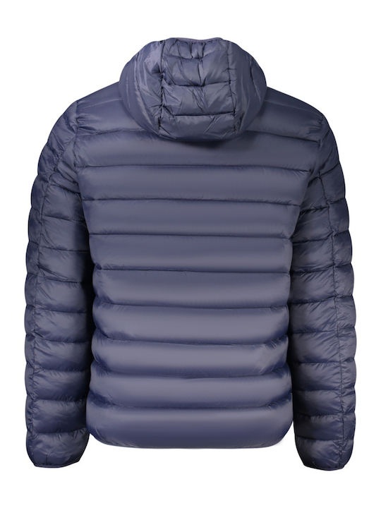 Scuola Nautica Italiana - Ανδρικό Χειμωνιάτικο Μπουφάν Puffer Μπλέ (849150_BLNAVTYP)_1