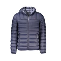 Scuola Nautica Italiana - Ανδρικό Χειμωνιάτικο Μπουφάν Puffer Μπλέ (849150_BLNAVTYP)_0