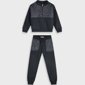 Energiers Παιδικό Σετ Φόρμας Μαυρο 2τμχ (16-125242-0-010)_0