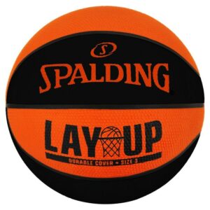 Spalding Μπάλα Μπάσκετ Indoor/Outdoor Lay up Orange/Black Size 5 (84-550Z1)_0
