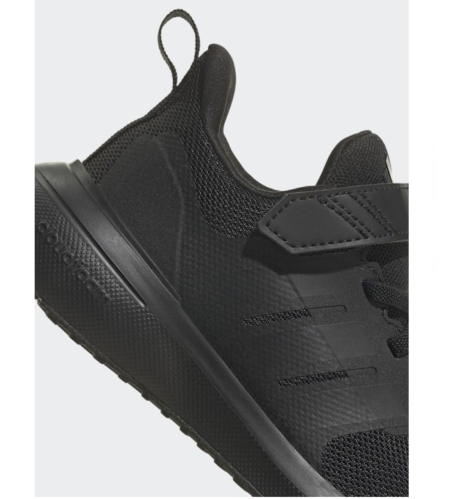 Adidas FortaRun 2.0 EL Jr Αθλητικά Παιδικά Παπούτσια Running με Σκρατς Μαύρα (HP3118)_2