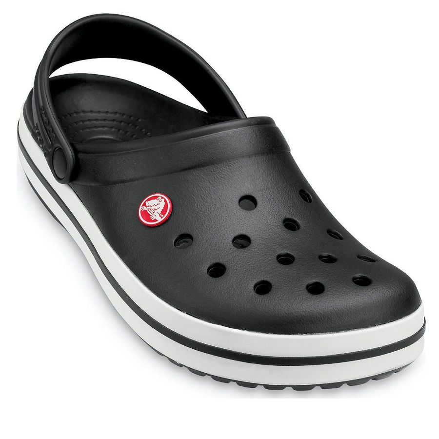 Crocs Crocband Ανατομικά Σαμπό Μαύρα (11016-001)_1