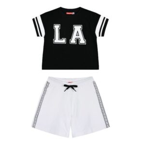 Energiers Παιδικό Σετ Κορίτσι με Σορτς  2τμχ Μαυρο (16-224287-0-010)_0