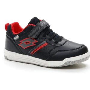 Lotto Αθλητικά Παιδικά Παπούτσια Τέννις Set Ace XVII CL SL με Σκρατς Μαύρα (215954-6XG)_0