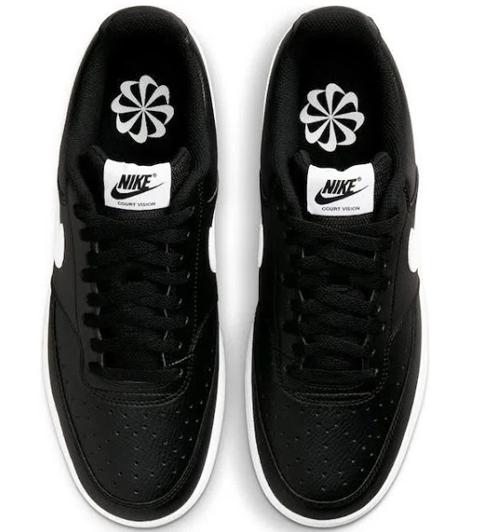 Nike Court Vision Ανδρικά Παπούτσια Μαύρα (DH2987-001)_3